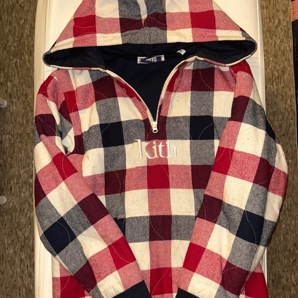 Kith Kids Flannel Hoodie